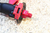 Aluminum Wheel Hex Adapter (+5mm) For Losi 1/6 Super Baja Rey 4X4 Desert Truck Upgrades - Orange