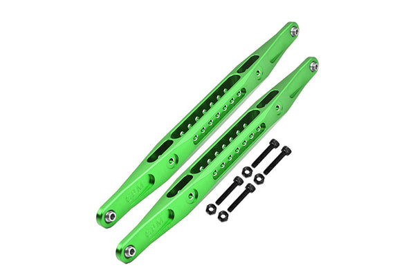 Aluminum 7075 Alloy Rear Lower Trailing Arms For Losi 1/6 4WD Super Baja REY 2.0 LOS05021 Upgrades - Green
