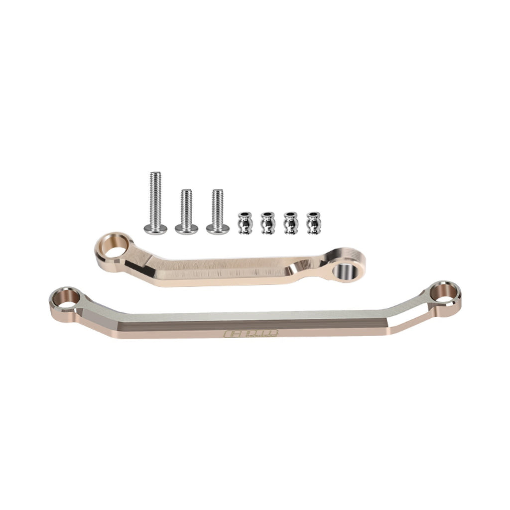 Brass Tight Tolerance Steering Fix Links For Axial 1/30 SCX30 Ford Bronco AXI-2048 / Jeep Wrangler AXI-2261 Rock Crawler Upgrades