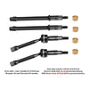 4140 Carbon Steel Front & Rear Drive Axles For Axial 1/30 SCX30 Ford Bronco AXI-2048 / Jeep Wrangler AXI-2261 / Chevrolet AXI-2260 Rock Crawler Upgrades
