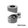 Aluminum 7075 Alloy Steering Horn 28T Servo Saver For Axial 1:30 SCX30 Ford Bronco / SCX30 Jeep Wrangler JLU / Chevrolet K10 Rock Crawler Upgrades - Gray Silver