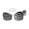 Aluminum 7075 Alloy Steering Horn 28T Servo Saver For Axial 1:30 SCX30 Ford Bronco / SCX30 Jeep Wrangler JLU / Chevrolet K10 Rock Crawler Upgrades - Gray Silver