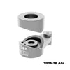Aluminum 7075 Alloy Steering Horn 28T Servo Saver For Axial 1:30 SCX30 Ford Bronco / SCX30 Jeep Wrangler JLU / Chevrolet K10 Rock Crawler Upgrades - Silver