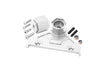 Aluminium Alloy Rear Spare Wheel Positioning Bracket For Axial 1/6 SCX6 Jeep JLU Wrangler AXI05000 - 10Pc Set Silver