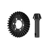 20Cr Steel Spiral-Cut Ring & Pinion Gear Set 32T/9T/1.35Mod For Axial 1:6 SCX6 Jeep JLU Wrangler-AXI05000 / SCX6 Trail Honcho-AXI05001 Rock Crawler Upgrades - Black