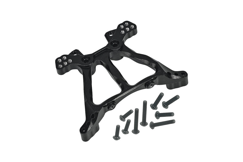 Traxxas Slash 4X4 / Stampede 4X4 VXL / Deegan 38 Fiesta ST Rally Aluminum Rear Shock Tower - 1Pc Black