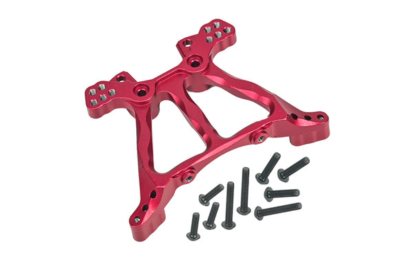 Traxxas Slash 4X4 / Stampede 4X4 VXL / Deegan 38 Fiesta ST Rally Aluminum Rear Shock Tower - 1Pc Red