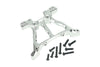 Traxxas Slash 4X4 / Stampede 4X4 VXL / Deegan 38 Fiesta ST Rally Aluminum Rear Shock Tower - 1Pc Silver