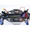Aluminum 7075-T6 Alloy Retainer Battery Hold-Down Compatible With Large-Capacity Batteries For Traxxas 1:10 Slash 2WD / Slash Mudboxx Modified / Slash 4x4 VXL Short Course Truck Upgrades - Blue