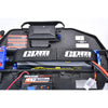 Aluminum 7075-T6 Alloy Retainer Battery Hold-Down Compatible With Large-Capacity Batteries For Traxxas 1:10 Slash 2WD / Slash Mudboxx Modified / Slash 4x4 VXL Short Course Truck Upgrades - Blue