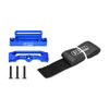 Aluminum 7075-T6 Alloy Retainer Battery Hold-Down Compatible With Large-Capacity Batteries For Traxxas 1:10 Slash 2WD / Slash Mudboxx Modified / Slash 4x4 VXL Short Course Truck Upgrades - Blue