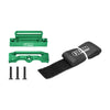 Aluminum 7075-T6 Alloy Retainer Battery Hold-Down Compatible With Large-Capacity Batteries For Traxxas 1:10 Slash 2WD / Slash Mudboxx Modified / Slash 4x4 VXL Short Course Truck Upgrades - Green