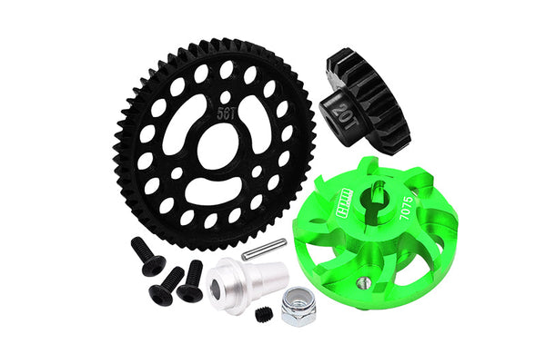 Traxxas Slash 4x4 LCG (68086-21) / Deegan 38 Fiesta (74054-6) Aluminum –  JTeamhobbies