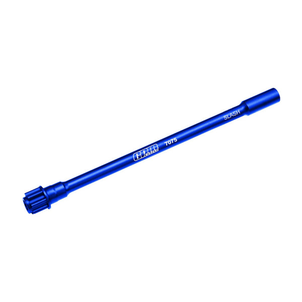 Aluminum 7075 Alloy Center Drive Shaft For Traxxas 1/16 Mini Slash 4X4 Short Course Truck-108164-1 Upgrades - Blue