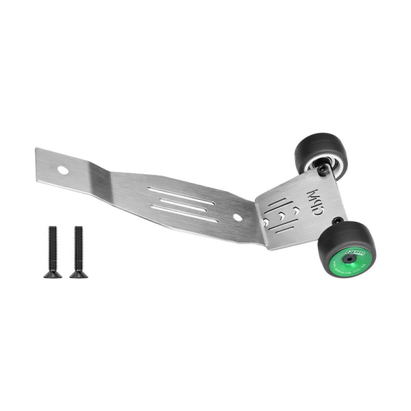 Stainless Steel Bearing Wheelie Bar For Traxxas 1/16 Mini Slash 4X4 Short Course Truck-108164-1 Upgrades - Green