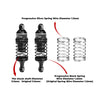 Aluminum 6061-T6 Alloy Front Or Rear Adjustable Progressive Spring Shock 63mm For Traxxas 1/16 Mini Slash 4X4 Short Course Truck-108164-1 Upgrades - Black