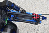 Aluminum 6061-T6 Front Lower Arms For Traxxas 1/8 4WD Sledge Monster Truck 95076-4 Upgrades - Silver