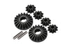 Medium Carbon Steel Front Or Center Or Rear Differential Gear For Traxxas 1:8 4WD Sledge 95076-4 / 1:10 4WD MAXX 89076-4 Upgrades - Black