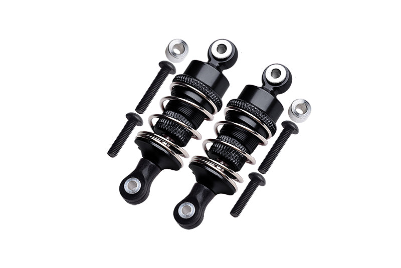 HPI Sport 3 Flux Aluminum Front/Rear Adjustable Shocks (50mm) - 1Pr Set Black