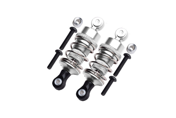 HPI Sport 3 Flux Aluminum Front/Rear Adjustable Shocks (50mm) - 1Pr Set Silver