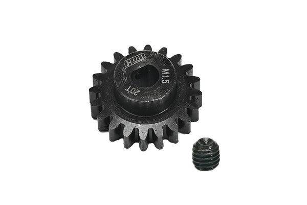 Harden Steel #45 Motor Gear 20T For LOSI 1:6 4WD Super Baja Rey LOS05013 / Super Baja Rey 2.0 LOS05021 Upgrade Parts