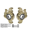 Aluminum 7075-T6 Alloy Steering Knuckle (Larger Bearings) For 1/8 YIKONG YK7081 TB8 4WD Desert Truck Upgrades - Titanium