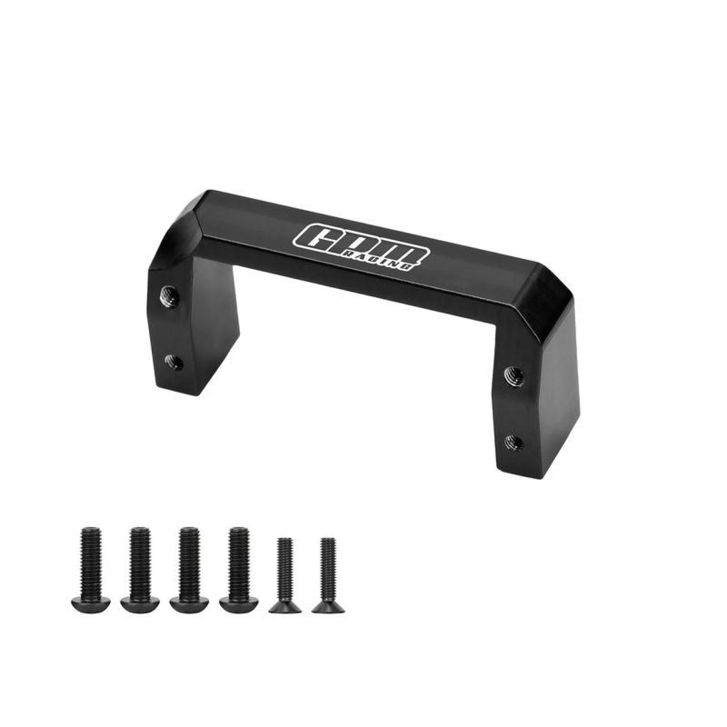 Aluminum 7075 Alloy Servo Mount For 1/8 YIKONG YK7081 TB8 / YK8081 DF8 4WD Short Course Truck Upgrades - Black