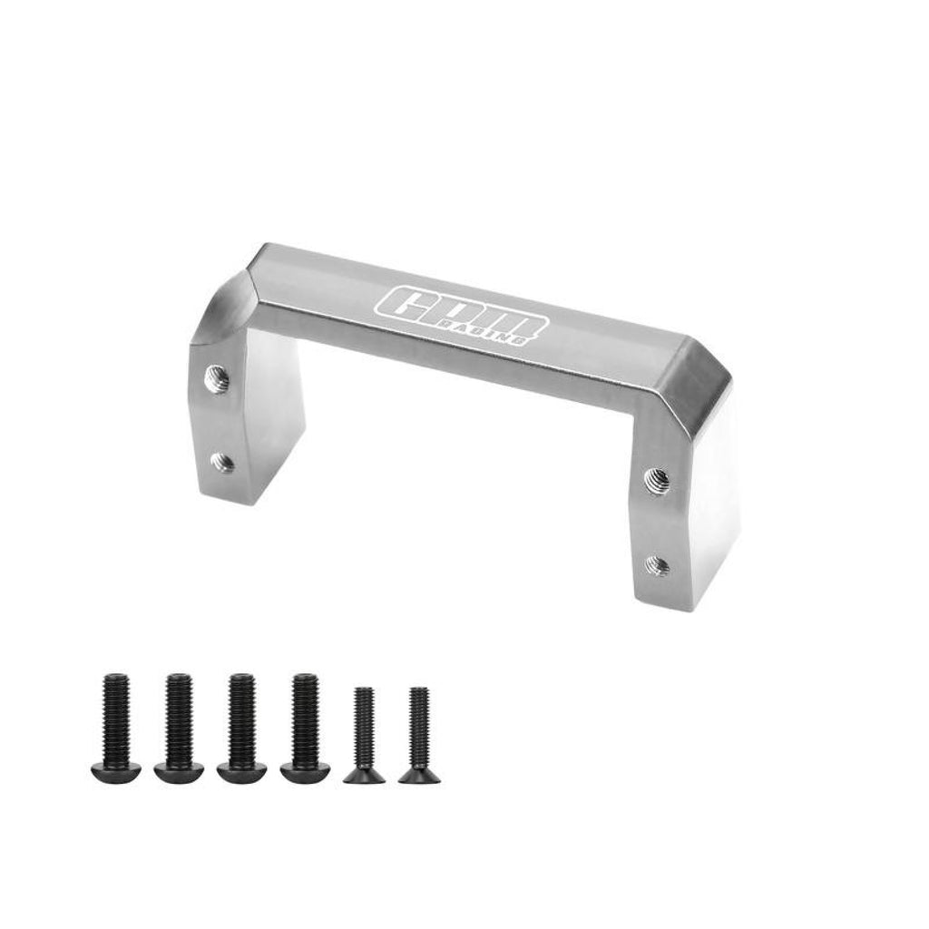Aluminum 7075 Alloy Servo Mount For 1/8 YIKONG YK7081 TB8 / YK8081 DF8 4WD Short Course Truck Upgrades - Silver