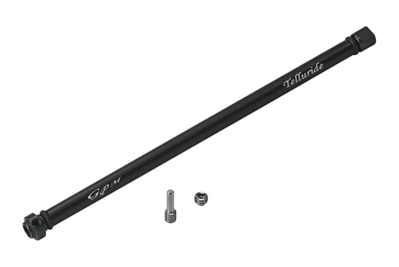 Traxxas Telluride 4X4 Aluminum Main Shaft With Hard Steel Ends - 1Pc Set Black