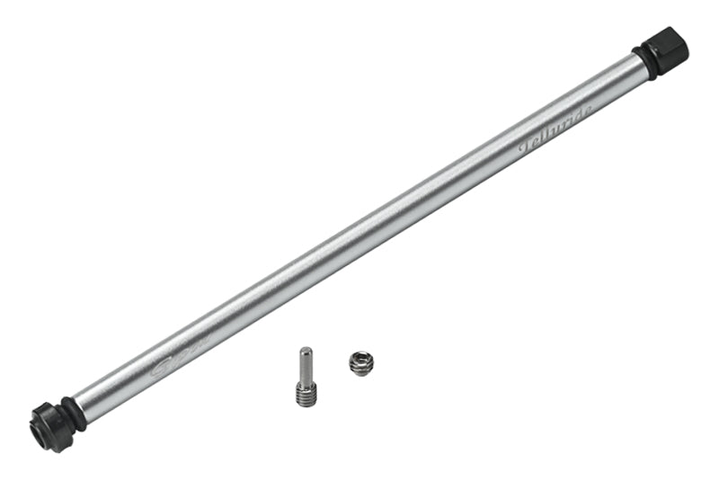 Traxxas Telluride 4X4 Aluminum Main Shaft With Hard Steel Ends - 1Pc Set Gray Silver