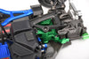 Aluminum 7075 Alloy Front Steering Bellcranks For Traxxas 1/10 4-Tec Drift Ford Mustang RWD Drift Car RTR 105237-4 Upgrades - Green