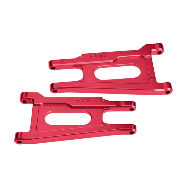 Aluminum 7075-T6 Alloy Front Or Rear Suspension Arms For Traxxas 1/10 Ford Fiesta ST Rally VXL Upgrades - Red