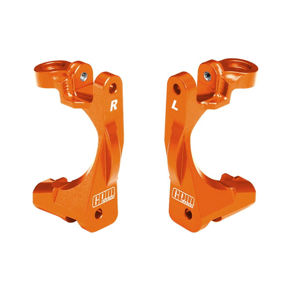 Aluminum 7075-T6 Alloy Front C Hub For Traxxas 1:8 JATO 4X4 VXL Brushless Buggy Upgrades - Orange