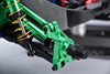 Aluminum 7075 Alloy Rear Stub Axle Carriers With Oversize Bearing For Traxxas 1:8 JATO 4X4 VXL / 1:10 BIGFOOT / FORD F-150 RAPTOR / RUSTLER / SLASH / STAMPEDE / FORD FIESTA ST RALLY - Blue