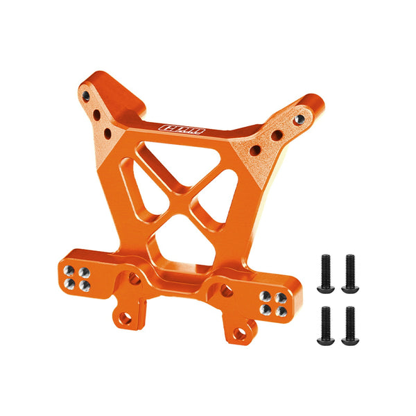 Aluminum 7075-T6 Alloy Front Shock Tower For Traxxas 1/8 Jato 4X4 VXL BL-2S Racing Buggy Upgrades - Orange