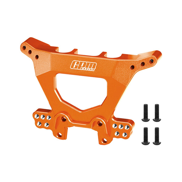 Aluminum 7075-T6 Alloy Rear Shock Tower For Traxxas 1/8 Jato 4X4 VXL BL-2S Racing Buggy Upgrades - Orange