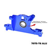 Aluminum 7075-T6 Alloy Bearing Motor Mount For Traxxas 1:8 Jato 4X4 / 1:10 Rustler 4X4 / Ford Fiesta ST Rally / Slash 4WD Upgrade Parts - Silver