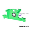 Aluminum 7075-T6 Alloy Bearing Motor Mount For Traxxas 1:8 Jato 4X4 / 1:10 Rustler 4X4 / Ford Fiesta ST Rally / Slash 4WD Upgrade Parts - Green