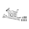 Aluminum 7075-T6 Alloy Bearing Motor Mount For Traxxas 1:8 Jato 4X4 / 1:10 Rustler 4X4 / Ford Fiesta ST Rally / Slash 4WD Upgrade Parts - Silver