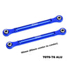 Aluminum 7075 Alloy Front Camber Links 90mm For Traxxas 1:8 JATO 4X4 VXL BRUSHLESS-90386-4 / JATO 4X4 BRUSHLESS-90154-4 RC Buggy Upgrades - Blue