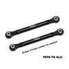 Aluminum 7075 Alloy Rear Camber Links 81mm For Traxxas 1:8 JATO 4X4 VXL BRUSHLESS-90386-4 / JATO 4X4 BRUSHLESS-90154-4 RC Buggy Upgrades - Black