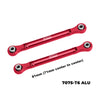 Aluminum 7075 Alloy Rear Camber Links 81mm For Traxxas 1:8 JATO 4X4 VXL BRUSHLESS-90386-4 / JATO 4X4 BRUSHLESS-90154-4 RC Buggy Upgrades - Red