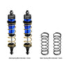 Aluminum 6061-T6 Alloy Front Adjustable Spring Shock 104mm For Traxxas 1:8 JATO 4X4 VXL Brushless-90386-4 / JATO 4X4 Brushless-90154-4 RC Buggy Upgrades - Blue