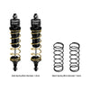 Aluminum 6061-T6 Alloy Front Adjustable Spring Shock 104mm For Traxxas 1:8 JATO 4X4 VXL Brushless-90386-4 / JATO 4X4 Brushless-90154-4 RC Buggy Upgrades - Black