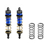 Aluminum 6061-T6 Alloy Front Adjustable Spring Shock 104mm For Traxxas 1:8 JATO 4X4 VXL Brushless-90386-4 / JATO 4X4 Brushless-90154-4 RC Buggy Upgrades - Blue