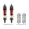 Aluminum 6061-T6 Alloy Front Adjustable Spring Shock 104mm For Traxxas 1:8 JATO 4X4 VXL Brushless-90386-4 / JATO 4X4 Brushless-90154-4 RC Buggy Upgrades - Red