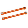Aluminum 7075 Alloy Front Steering Toe Links 98mm For Traxxas 1:8 JATO 4X4 VXL BRUSHLESS-90386-4 / JATO 4X4 BRUSHLESS-90154-4 RC Buggy Upgrades - Orange