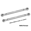 Aluminum 7075 Alloy Front Steering Toe Links 98mm For Traxxas 1:8 JATO 4X4 VXL BRUSHLESS-90386-4 / JATO 4X4 BRUSHLESS-90154-4 RC Buggy Upgrades - Silver