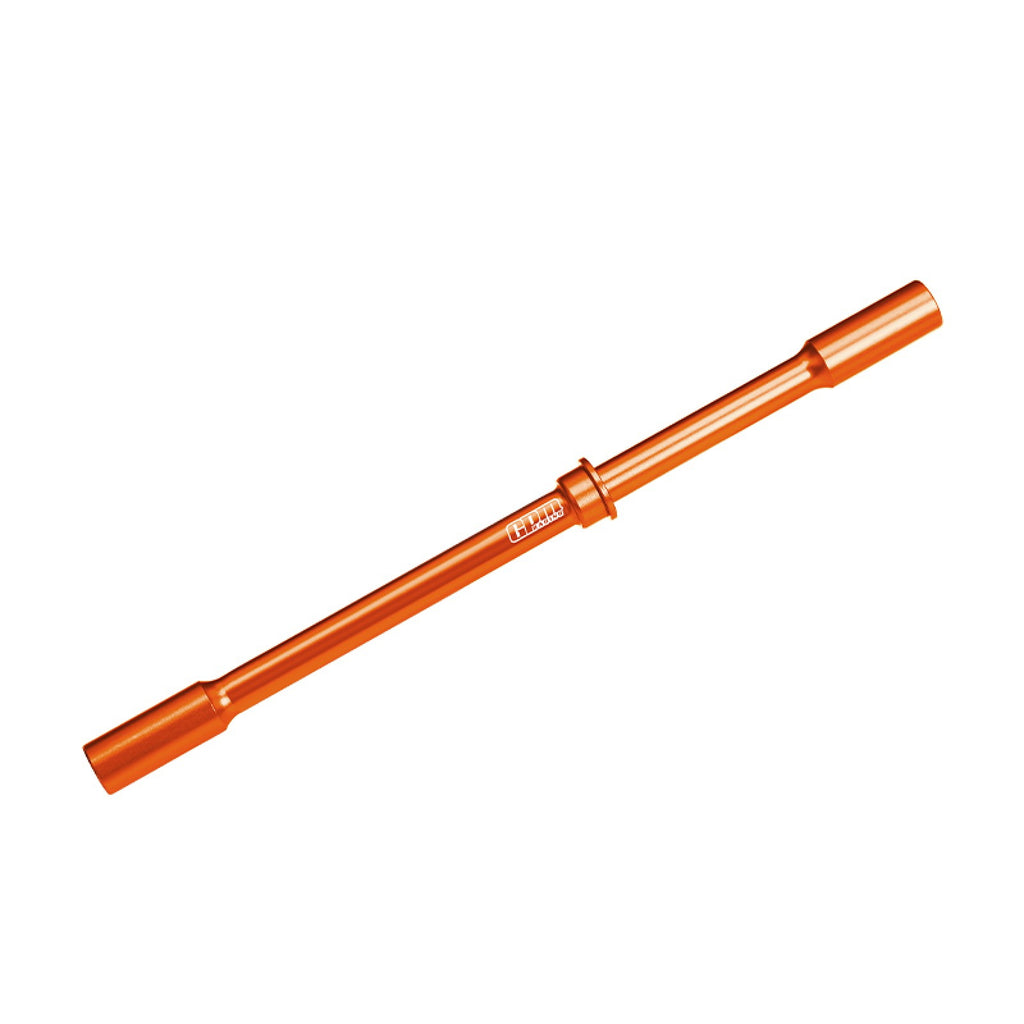 Aluminum 7075-T6 Alloy Center Drive Shaft For Traxxas Mini Rally VXL Ford RS200-108046-1 Upgrades - Orange