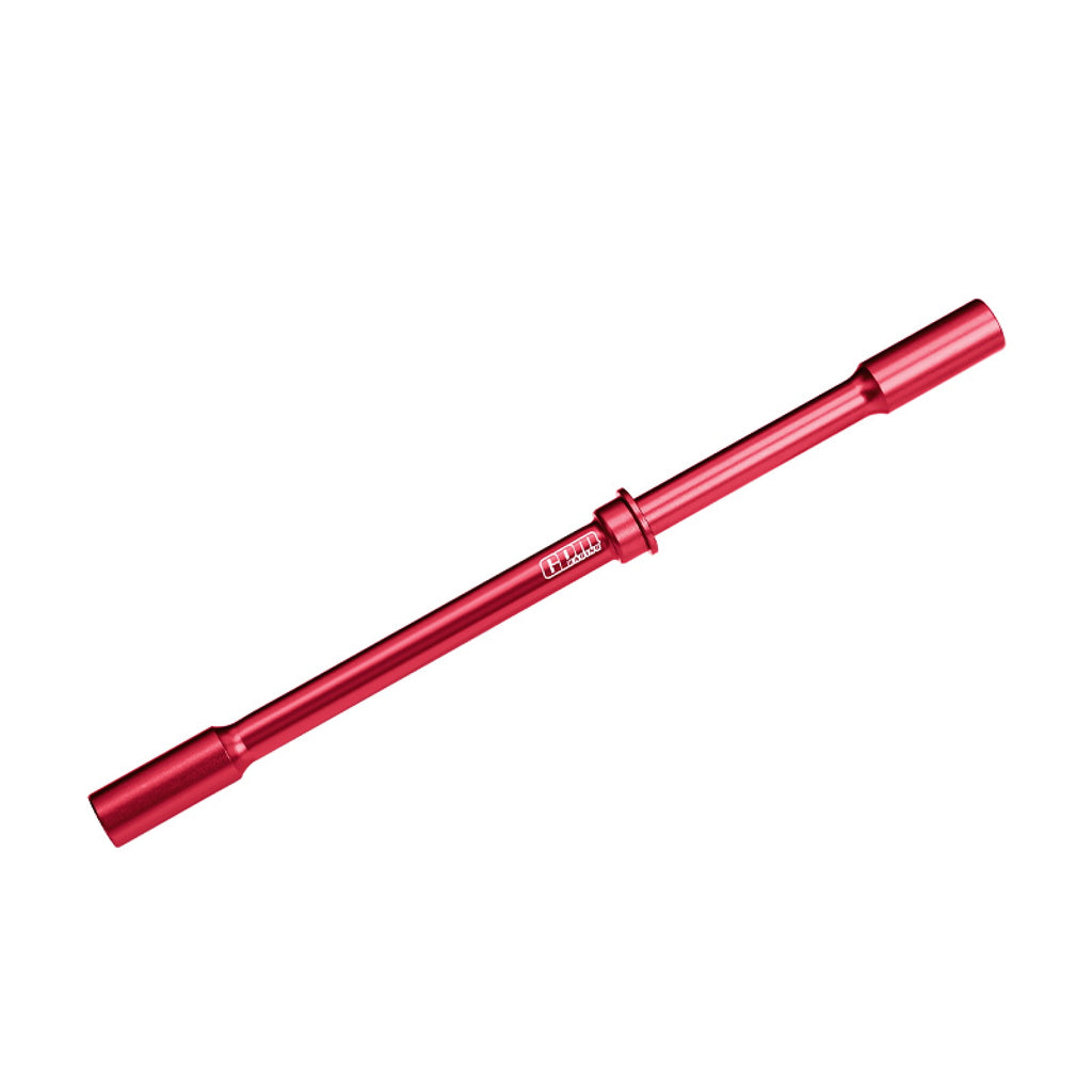Aluminum 7075-T6 Alloy Center Drive Shaft For Traxxas Mini Rally VXL Ford RS200-108046-1 Upgrades - Red